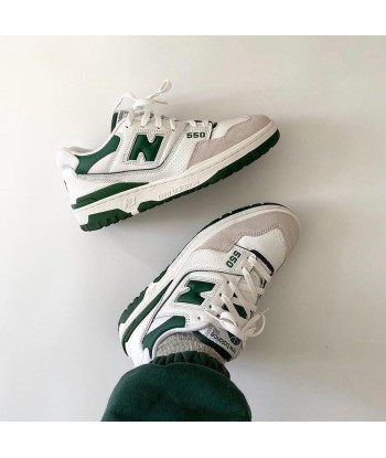 New Balance 550 White Green les ligaments