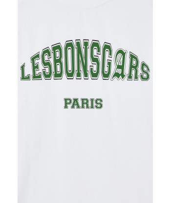 T-Shirt LES BONS GARS Logo College Vert sur le site 