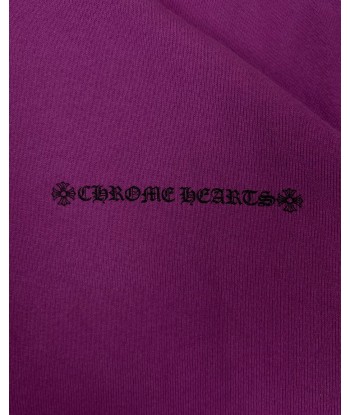 Chrome Hearts Matty Boy Purple Spider Web Crewneck Les êtres humains sont 