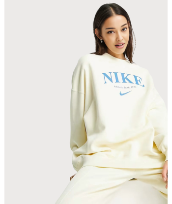 Ensemble Nike - Essential - Sweat ras de cou & Jogging Beige les ligaments