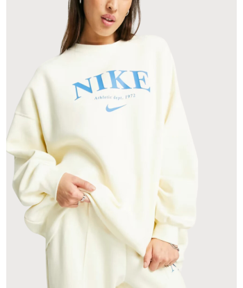 Ensemble Nike - Essential - Sweat ras de cou & Jogging Beige les ligaments