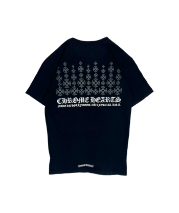 Chrome Hearts Black White Crosses Logo Tee Comment ça marche