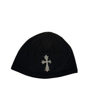 Chrome Hearts Black Cross Logo Beanie acheter