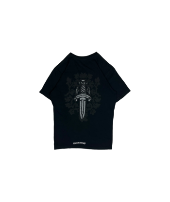 Chrome Hearts Black Tonal Dagger Logo Tee commande en ligne