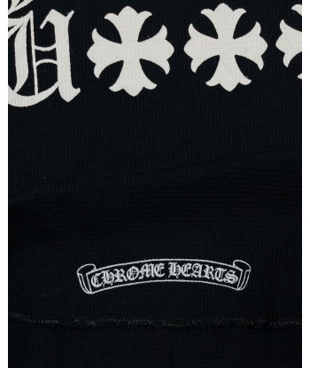 Chrome Hearts Black Horseshoe Cross Thermal Longsleeve offre 