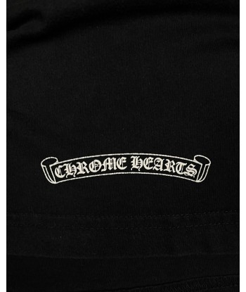 Chrome Hearts Black White Dagger Logo Tee acheter