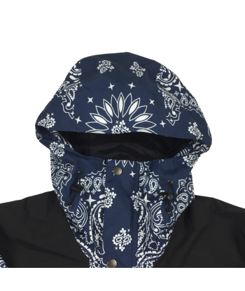 2014 Supreme x The North Face Navy Bandana Mountain Light en linge