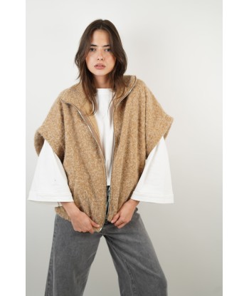 Bomber Manon camel pas cher