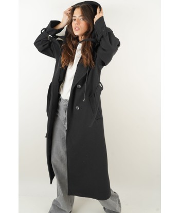 Manteau Sasha noir la chaussure