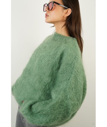 Pull Dina mohair vert prix pour 