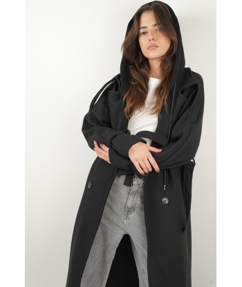 Manteau Sasha noir la chaussure