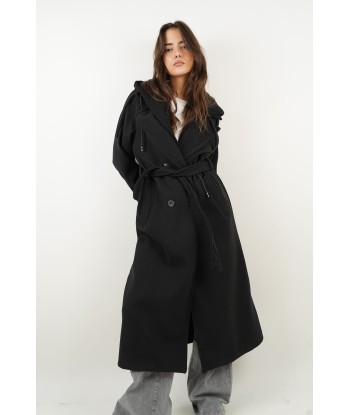 Manteau Sasha noir la chaussure