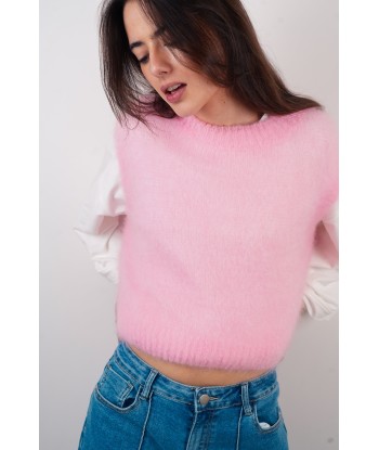 Pull Romy rose Comparez plus de prix