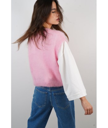 Pull Romy rose Comparez plus de prix