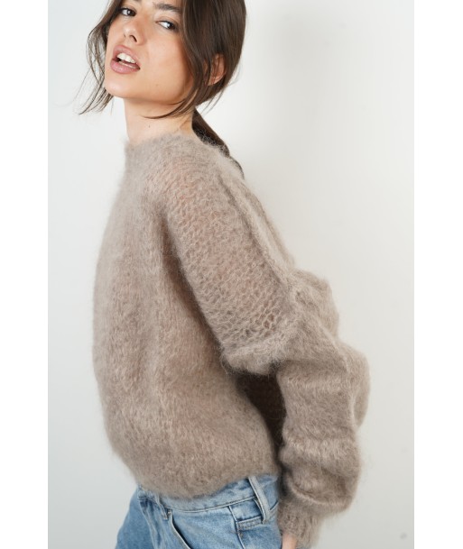 Pull Cloe taupe Jusqu'à 80% De Réduction