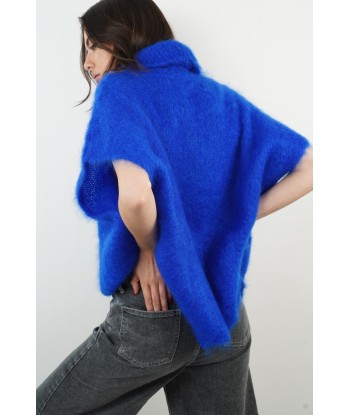 Pull Pietra mohair bleu d'Europe débarque