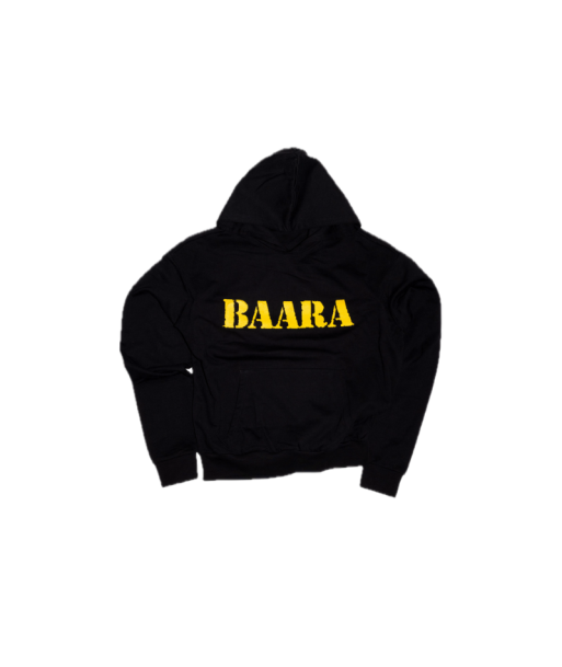 Hoodie BAARA BY162 Noir Logo store