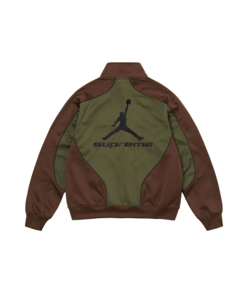 Track Jacket SUPREME X Jordan Brown les ctes