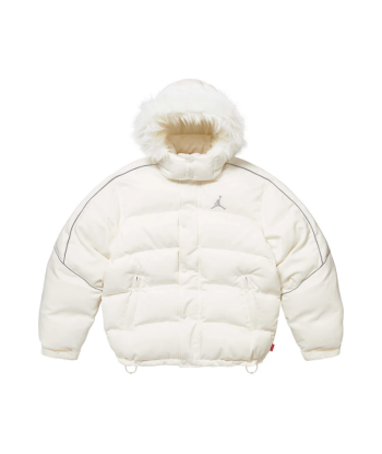 Puffer SUPREME X Jordan White de France