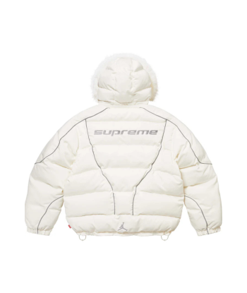 Puffer SUPREME X Jordan White de France