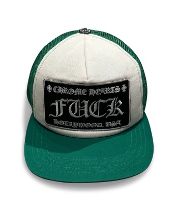 Cap CHROME HEARTS "FUCK" Green Profitez des Offres !