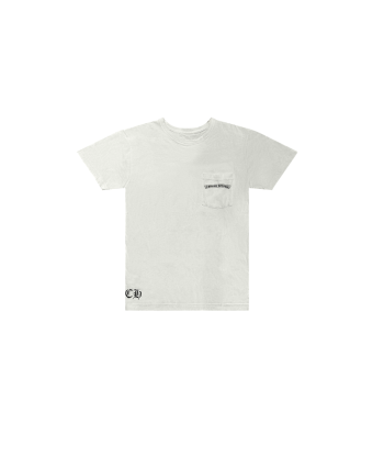 Chrome Hearts White Sword Cross Logo Tee les ctes