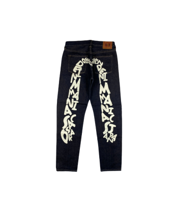 Evisu Spellout Diacock Navy Jeans À commander