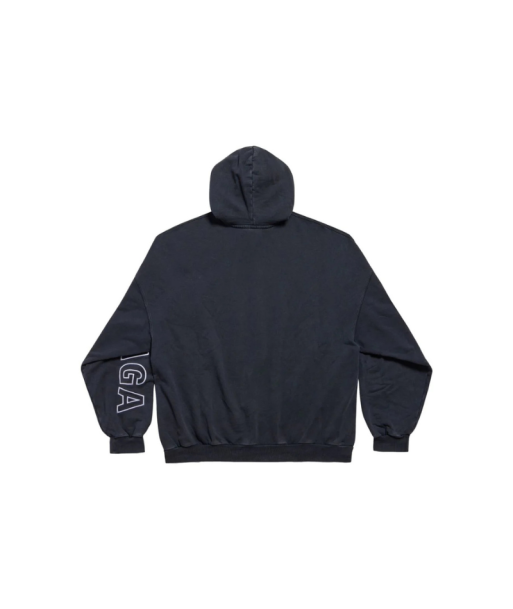 Hoodie BALENCIAGA Logo Imprimé Black ou a consommer sur place