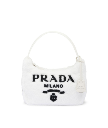 Luxury bags mini sac Re-Edition 2000 en éponge White | Prada prix pour 