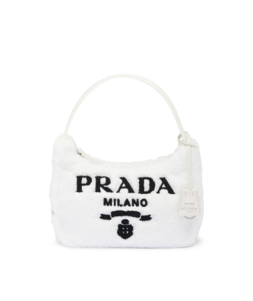 Luxury bags mini sac Re-Edition 2000 en éponge White | Prada prix pour 